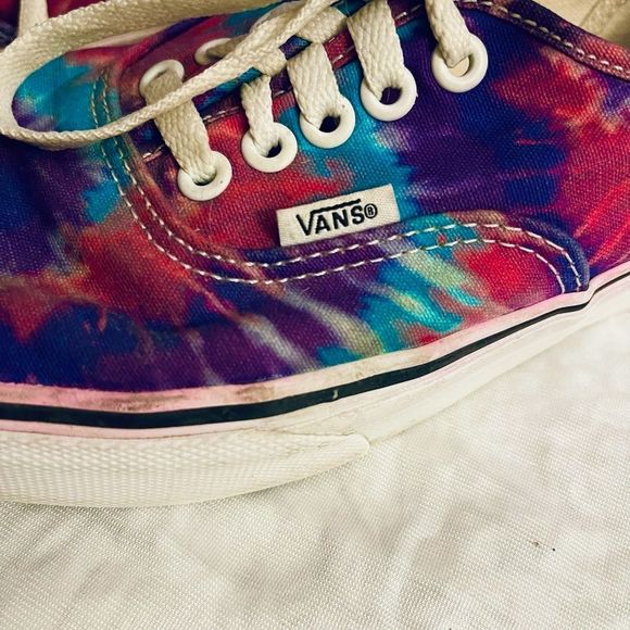 Tie Dye Vans Sneakers - Picture 3 of 5